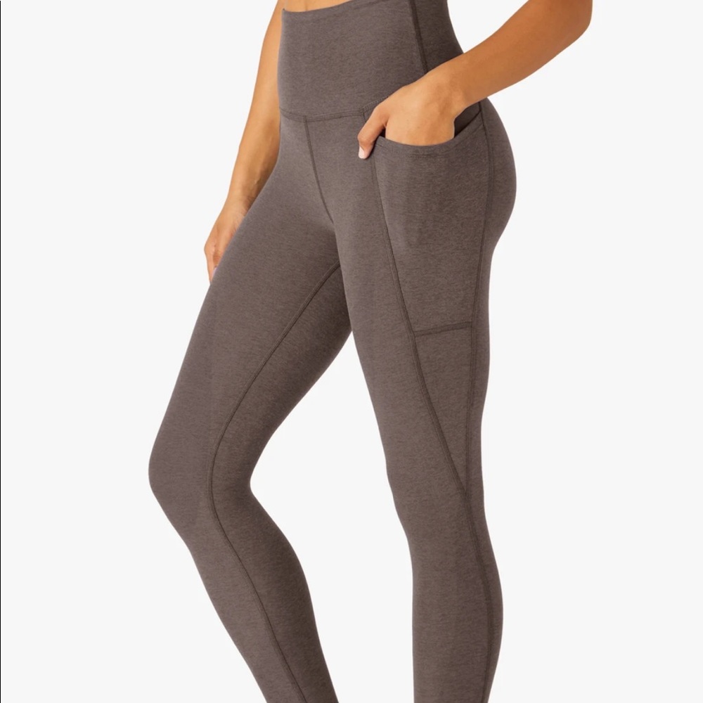 Beyond Yoga Space Dye Out of Pocket Midi Leggings NWT
